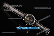 A.Lange&Sohne Tourbilon Pour Le Merite Asia Automatic Steel Case with Black Dial and Silver Markers
