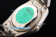 Rolex Milgauss Oyster Perpetual Automatic Movement with White Dial and Orange Stick Marker-SS Strap