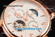 Vacheron Constantin Malte Asia Automatic Rose Gold Case with White Dial and Stick/Arabic Numeral Markers