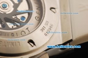 Hublot Big Bang Chronograph Swiss Valjoux 7750 Automatic Movement Steel Case with White Dial and White Bezel