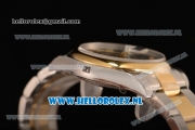 Rolex Datejust Yellow Gold Case 3135 Auto with Black Dial and Two Tone Bracelet - 1:1 Origianl (AAAF)