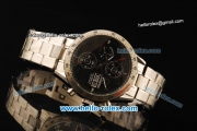 Tag Heuer Carrera Calibre 16 Automatic Movement Full Steel with Black Dial and Arabic Numerals
