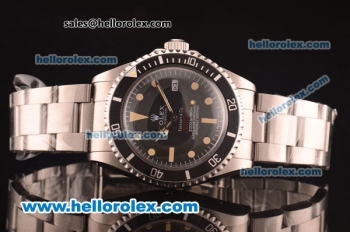 Rolex Sea-Dweller Submariner 2000 Swiss ETA 2836 Automatic Full Steel with PVD Bezel-ETA Coating