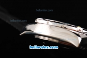 Breitling Chronomat B01 Chronograph Miyota Quartz Movement Silver Roman Markers with Black Dial and Black Rubber Strap-New Model