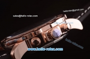 Breitling Colt Chronograph II Chronograph Miyota Quartz Rose Gold Case with Black Dial