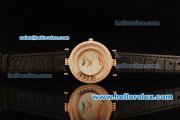 Chopard Happy Sport Swiss Quartz Movement Rose Gold Case with Diamond Bezel and MOP Dial Chopard Happy Sport Swiss Quartz Movement Rose Gold Case with Diamond Bezel and MOP Dial