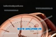 Rolex Cellini Date Asia Automatic Rose Gold Case with White Dial and Stick Markers (New)