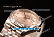 Rolex Datejust 37mm Swiss ETA 2836 Automatic Steel Case with Jubilee Steel Bezel Sliver Dial Diamond Steel Bracelet