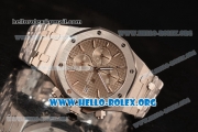 Audemars Piguet Royal Oak Chronograph Miyota OS10 Quartz Steel Case with Grey Dial and Steel Bracelet