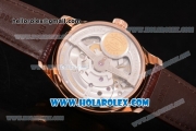 IWC Portugieser Power Reserve Clone IWC 52010 Automatic Rose Gold Case with Arabic Numeral Markers and Grey Dial (ZF)