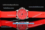 Chopard Mille Miglia Gran Turismo XL Miyota OS2035 Quartz Steel Case with Diamond Bezel and Red Rubber Bracelet Chopard Mille Miglia Gran Turismo XL Miyota OS2035 Quartz Steel Case with Diamond Bezel and Red Rubber Bracelet