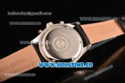 Longines Master Moonphase Chrono Miyota OS10 Quartz with Date Steel Case with Black Dial and White Stick Markers