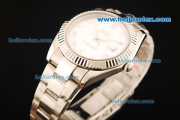 Rolex Datejust II Swiss ETA 2836 Automatic Movement Full Steel with Silver Dial and Arabic Numerals