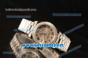 Rolex Datejust 31 Steel 2836 Auto With Steel Bracelet Sliver Dial Roman Diamond Bezel