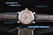 Patek Philippe Calatrava Swiss ETA 2836 Automatic Steel Case with Stick/Numeral Markers and White Dial