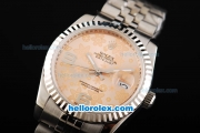 Rolex Datejust II Oyster Perpetual Automatic Movement Steel Case with Silver Markers-Big Calendar