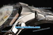 Ferrari Rattrapante Chrono Miyota OS20 Quartz Steel Case with PVD Bezel White Dial and Stick Markers