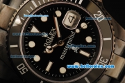 Rolex Oyster Perpetual Date Mastermind Automatic Movement ETA Coating Case with Ceramic Bezel and PVD Strap
