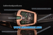 Hublot MP-05 LaFerrari Limited Edition Asia Automatic Rose Gold Case with Skeleton Dial and Black Rubber Strap