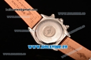 Breitling Chronomat Evolution Swiss Valjoux 7750 Automatic Steel Case with White Dial and Silver Stick Markers (BP)