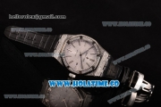 Audemars Piguet Royal Oak 41MM Miyota 9015 Automatic Steel/Diamonds Case with Diamonds Bezel White Dial and Stick Markers (EF)