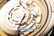 Rolex Day-Date II Rolex 3156 Automatic Movement Full Steel with Blue Dial and Arabic Numerals