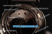 BlancPain Fifty Fathoms Automatique 2824 Auto PVD Case with Black Dial and Black Nylon Strap - 1:1 Origianl (ZF)