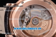 Audemars Piguet Jules Audemars Clone AP Calibre 3120 Automatic Rose Gold Case with Black Dial and Stick Markers (EF)