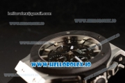 Hublot Aero Bang Chrono Swiss Valjoux 7750 Automatic Steel/PVD Case Black Dial With Stick Markers Black Rubber Strap