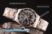 Rolex Submariner Oyster Perpetual Comex Asia 2813 Automatic Full Steel with Black Dial and White Markers - ETA Coating