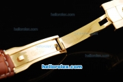 Rolex Datejust Automatic Movement ETA Coating Case with Diamond Bezel-Diamond Markers