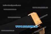 Hublot Classic Fusion Shawn Carter Asia 6497 Manual Winding Yellow Gold Case with Gold Dial and Stick Markers