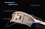 Richard Mille RM036 ST28-UP Automatic Steel Case with Black Rubber Strap Skeleton Dial and Arabic Numeral Markers- 7750 Coating