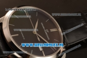 Girard Perregaux Classique 9015 Auto Steel Case with Black Dial and Black Leather Strap