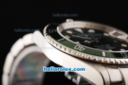Rolex Submariner Swiss ETA 2836 Automatic Movement Full Steel Case/Strap with Green Dial and Bezel