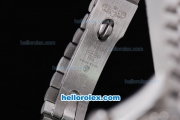 Rolex Datejust Oyster Perpetual Automatic Full White with Diamond Bezel and Diamond Marking-Lady Size