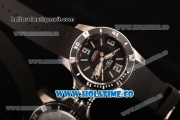 Ball Engineer Hydrocarbon Spacemaster Miyota 8205 Automatic Steel Case with Black Bezel White Markers and Black Dial