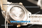 Omega Seamaster Diver 300M With Clone Omega 8806 Black Dial With Rose Gold Bezel 210.20.42.20.01.001 (EF)