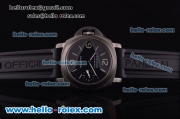 Panerai Luminor Marina PAM00026 Swiss ETA 6497 Manual Winding Movement PVD Case with Black Dial - 1:1 Original