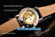 Vacheron Constantin Malte Tourbillon Asia Automatic Steel Case with Black Stick Markers and Blue Dial