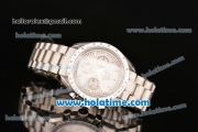 Omega Speedmaster Broad Arrow Chrono Venus 75 Manual Winding Full Steel with White Dial and Silver Stick Markers