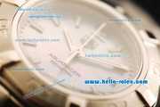 Tag Heuer Aquaracer Swiss Quartz Movement Full Steel with Blue MOP Dial and White Markers