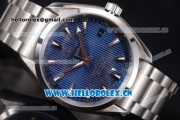 Omega Seamaster Aqua Terra 150 M Clone 8500 Automatic Stainless Steel Case/Bracelet with Blue Dial and Stick Markers (EF)