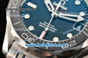 Omega Seamaster Diver 300 M Co-Axial Swiss ETA 2824 Automatic Steel Case/Bracelet with Black Dial and White Markers (BP)