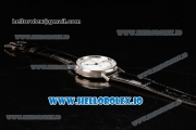 Breguet Classique Japanese Miyota 9015 Automatic Movement Steel White Dial and Roman Numeral Markers Leather Strap (FF)