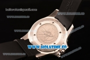Ball Engineer Hydrocarbon Spacemaster Captain Poindexter Date-Day Miyota 8205 Automatic Steel Case with Black Dial and Yellow Stick/Arabic Numeral Markers