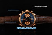 Tag Heuer Carrera Calibre 17 Swiss valjoux 7750 Automatic Movement Rose Gold Case with Black Dial - RG Markers Tag Heuer Carrera Calibre 17 Swiss valjoux 7750 Automatic Movement Rose Gold Case with Black Dial - RG Markers