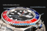 Rolex GMT-Master II Automatic Movement ETA Coating Case with White Markers and Ceramic Bezel