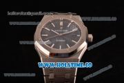 Audemars Piguet Royal Oak 41MM Clone AP Calibre 3120 Automatic Steel Case/Bracelet with Blue Dial - Stick Markers (EF)