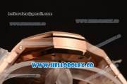 Audemars Piguet Royal Oak Clone Calibre AP 3120 Automatic Full Rose Gold with White Dial and Stick Markers (EF)